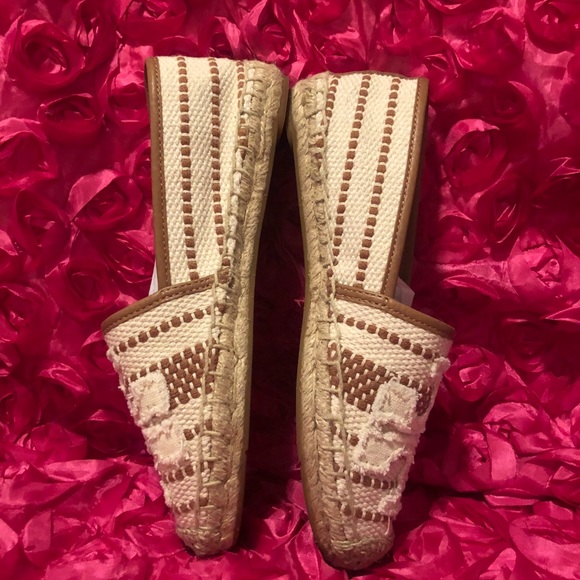 TORY BURCH Shaw Espadrille Light Natural Royal Tan - Picture 2 of 8